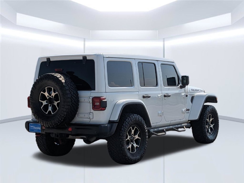 Used 2019 White Jeep Unlimited Rubicon image 6