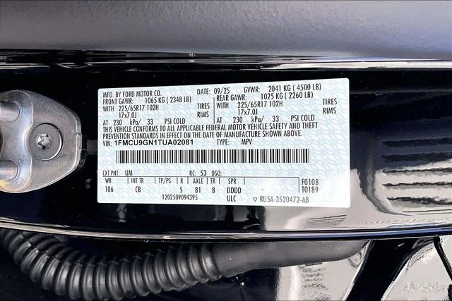 New 2026 Agate Black Metallic Ford Active® image 8