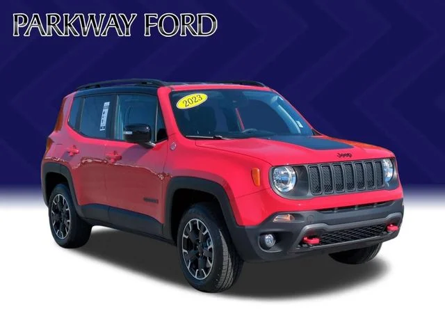 Used 2023 Red Jeep Trailhawk image 7