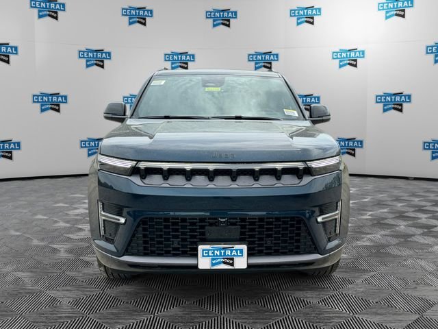 New 2026 Fathom Blue Pearlcoat Jeep Summit Obsidian image 8