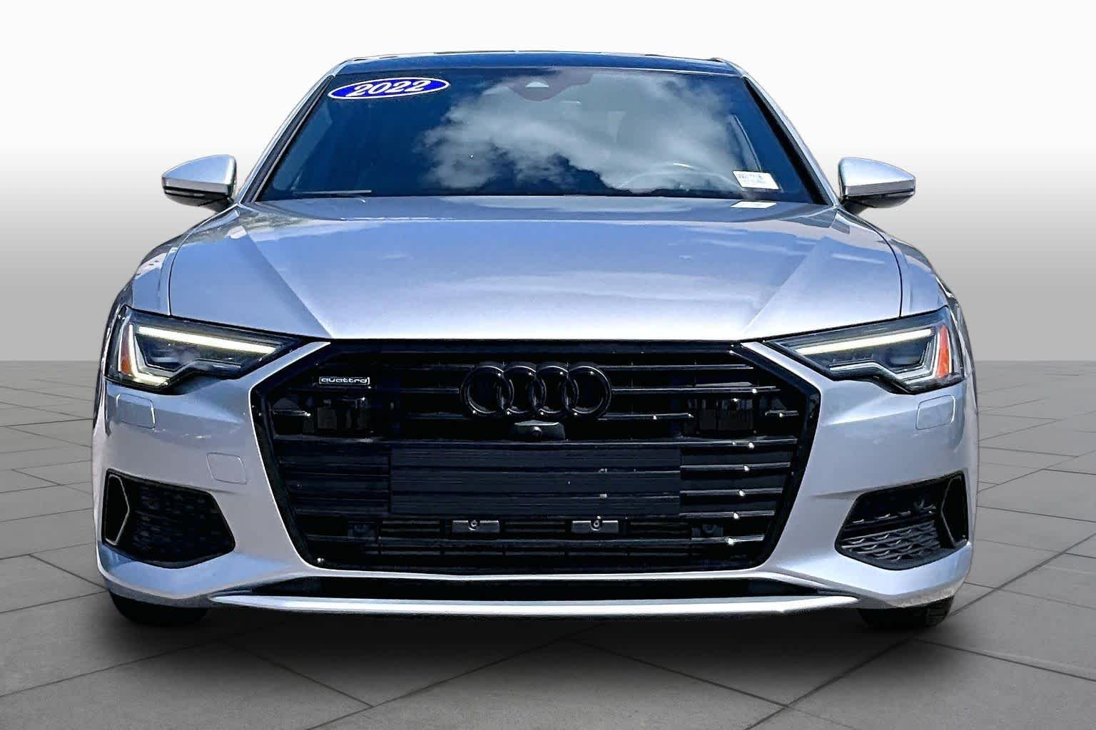 Used 2022 Florett Silver Metallic Audi Premium Plus image 4