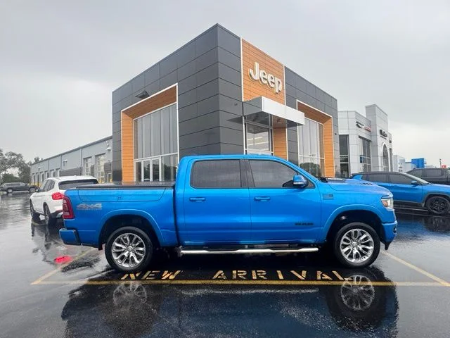 Used 2021 Blue Pearl Ram Laramie image 1