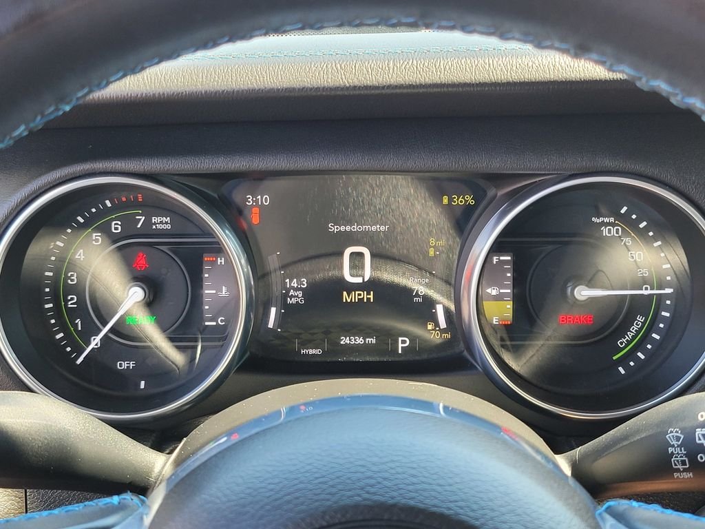 Used 2022 Beige Jeep Unlimited Rubicon 4xe image 24