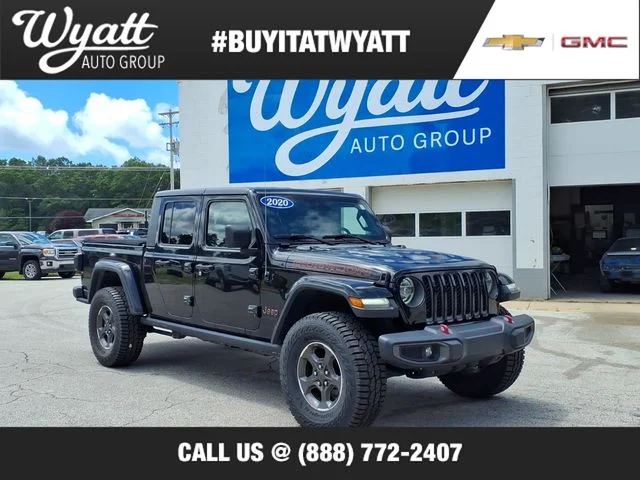 Used 2020 Black Jeep Rubicon image 1