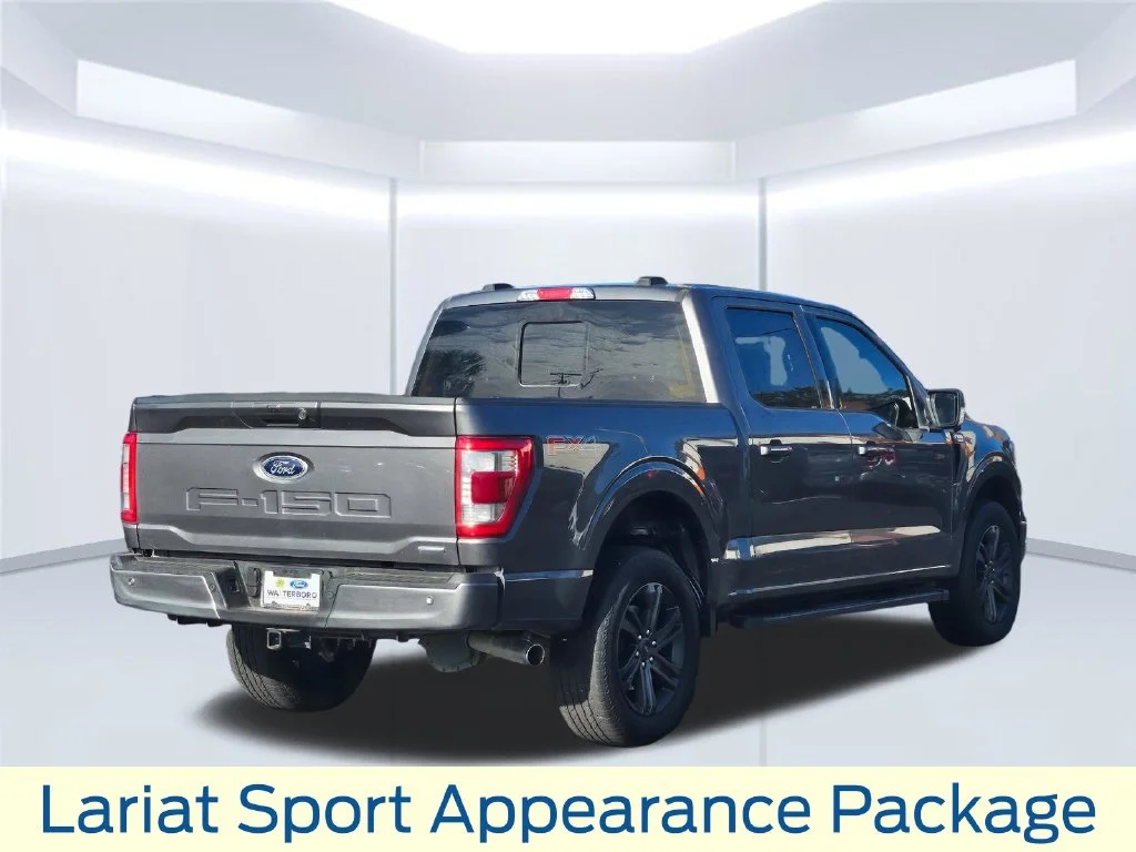 Used 2023 Carbonized Gray Metallic Ford Lariat image 24