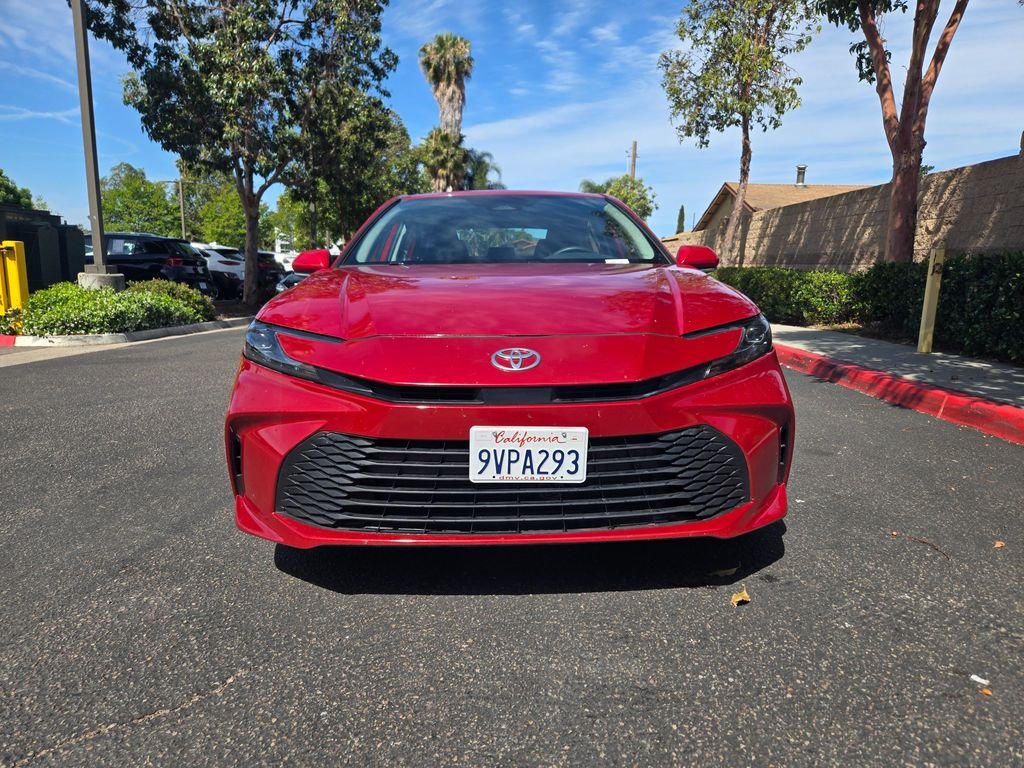 Used 2025 Red Toyota LE image 2