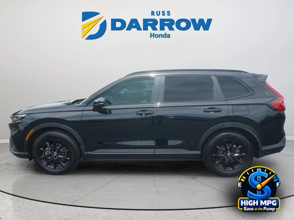 Certified Used 2026 Crystal Black Pearl Honda AWD Sport Hybrid image 2