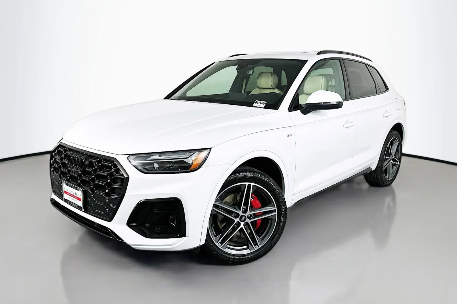 Used 2024 Glacier White Metallic Audi S line Premium Plus image 1