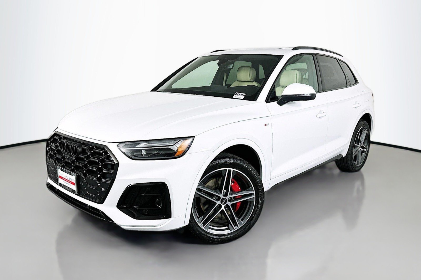 Used 2024 Glacier White Metallic Audi S line Premium Plus image 1