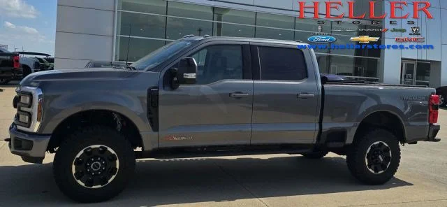 Used 2025 Carbonized Gray Metallic Ford LARIAT image 1