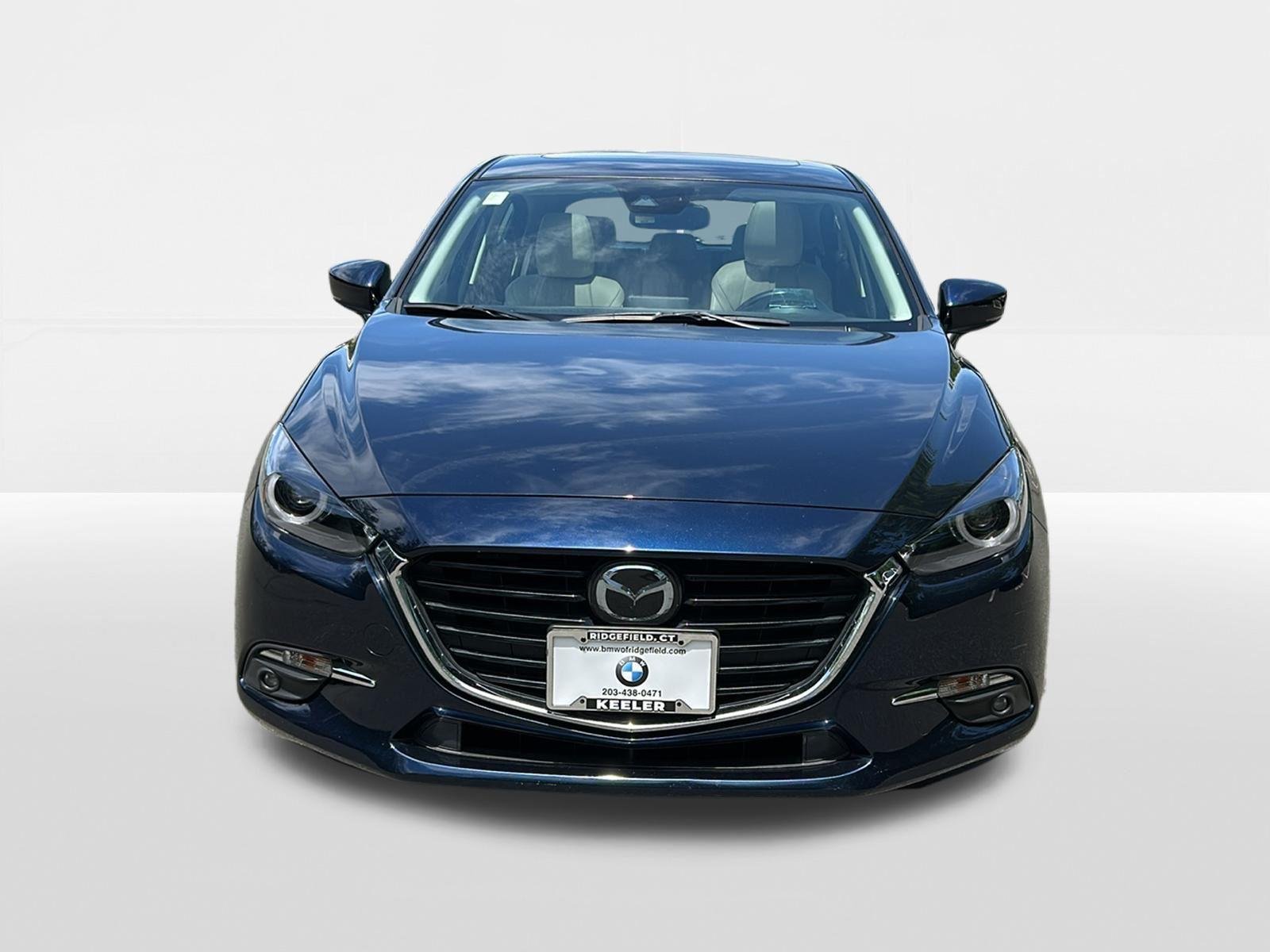 Used 2018 Mazda Mazda3 Grand Touring with VIN 3MZBN1M34JM225134 for sale in Ridgefield, CT