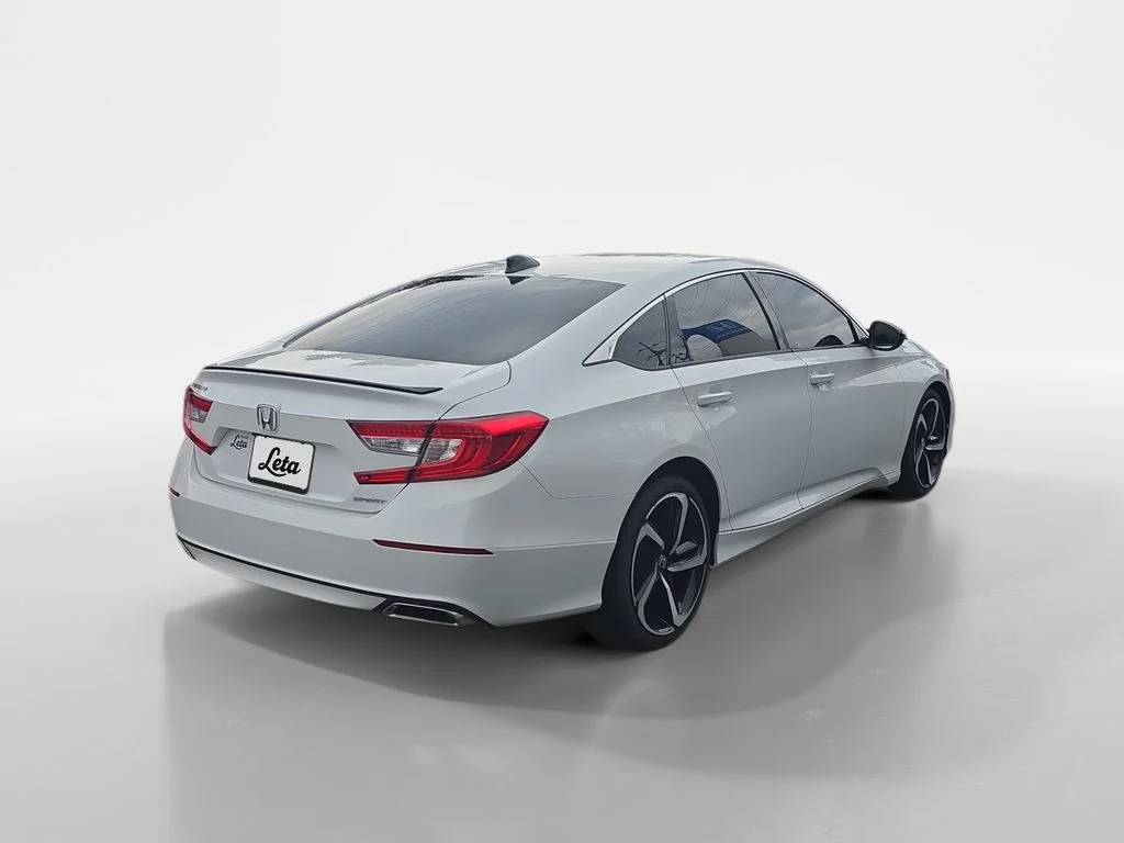 Certified Used 2022 Platinum White Pearl Honda 1.5T SPORT image 4