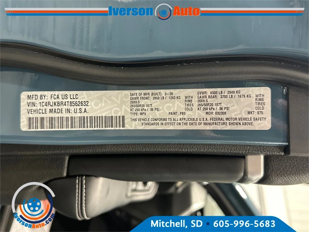 New 2026 Blue Jeep Limited image 12