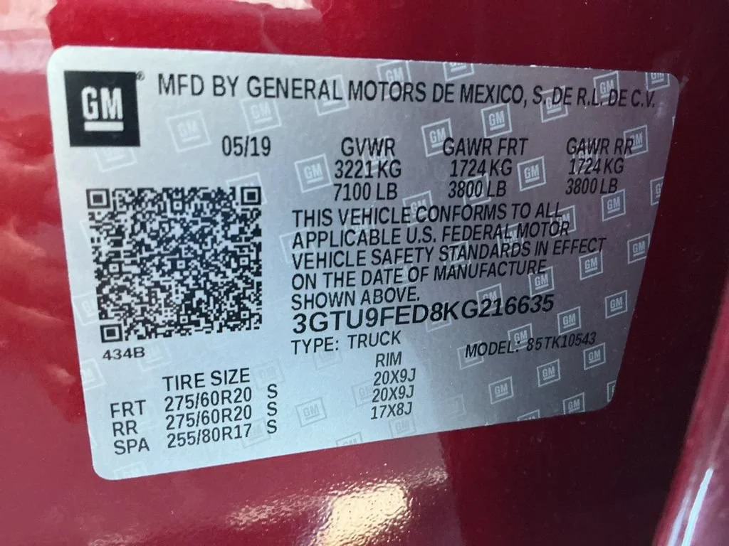 Used 2019 RED QUARTZ TINTCOAT GMC Denali image 24