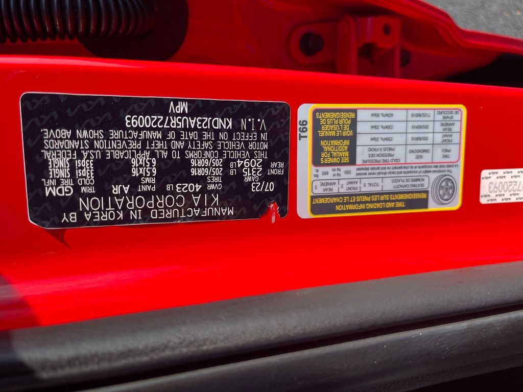 Used 2024 Red Kia LX image 23