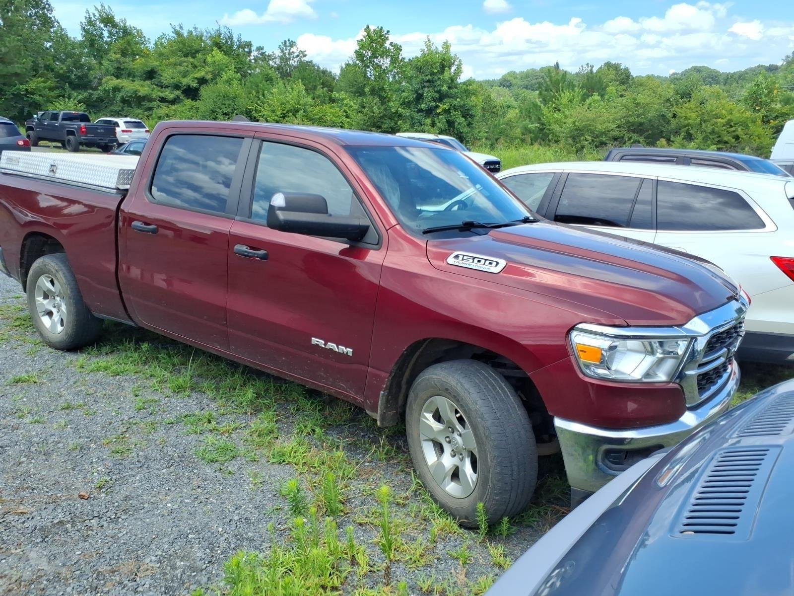 Used 2024 Delmonico Red Pearlcoat Ram Big Horn image 5