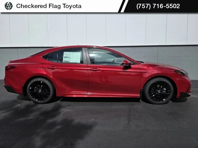 New 2026 Red Toyota SE image 2