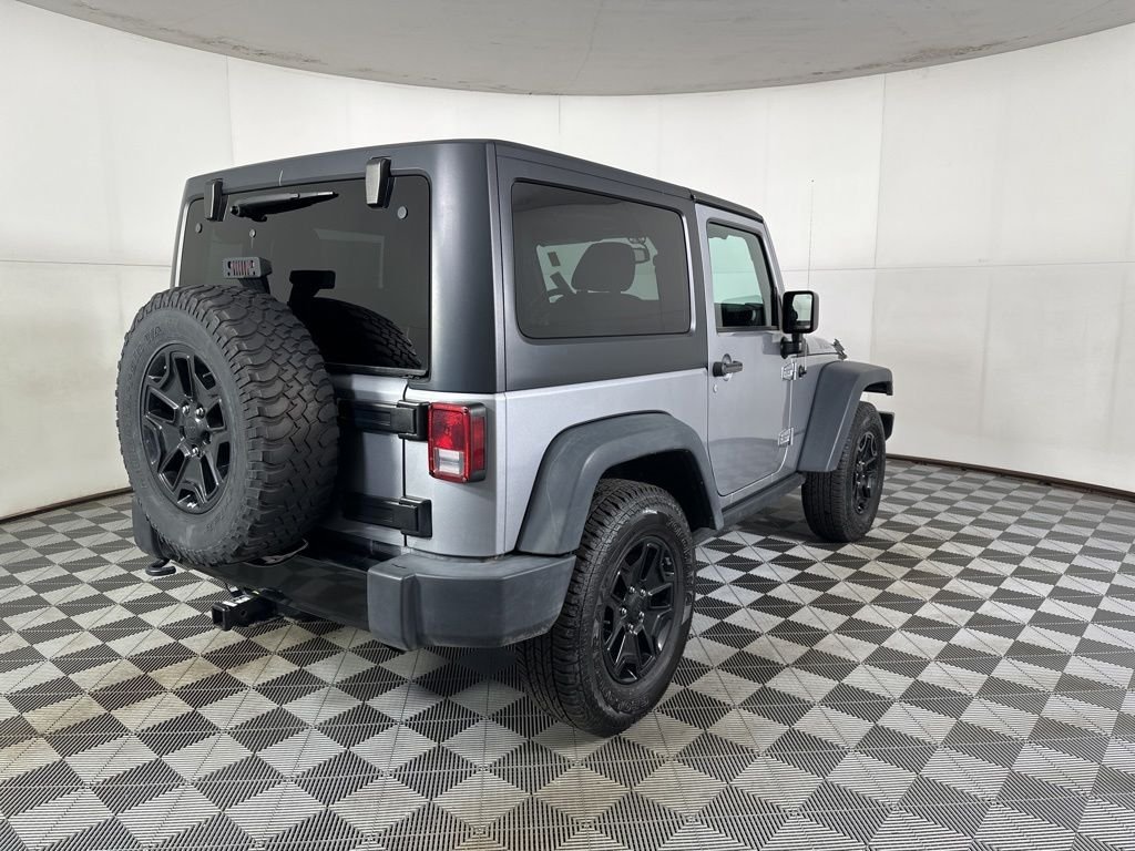 Used 2015 Silver Jeep Willys Wheeler image 13