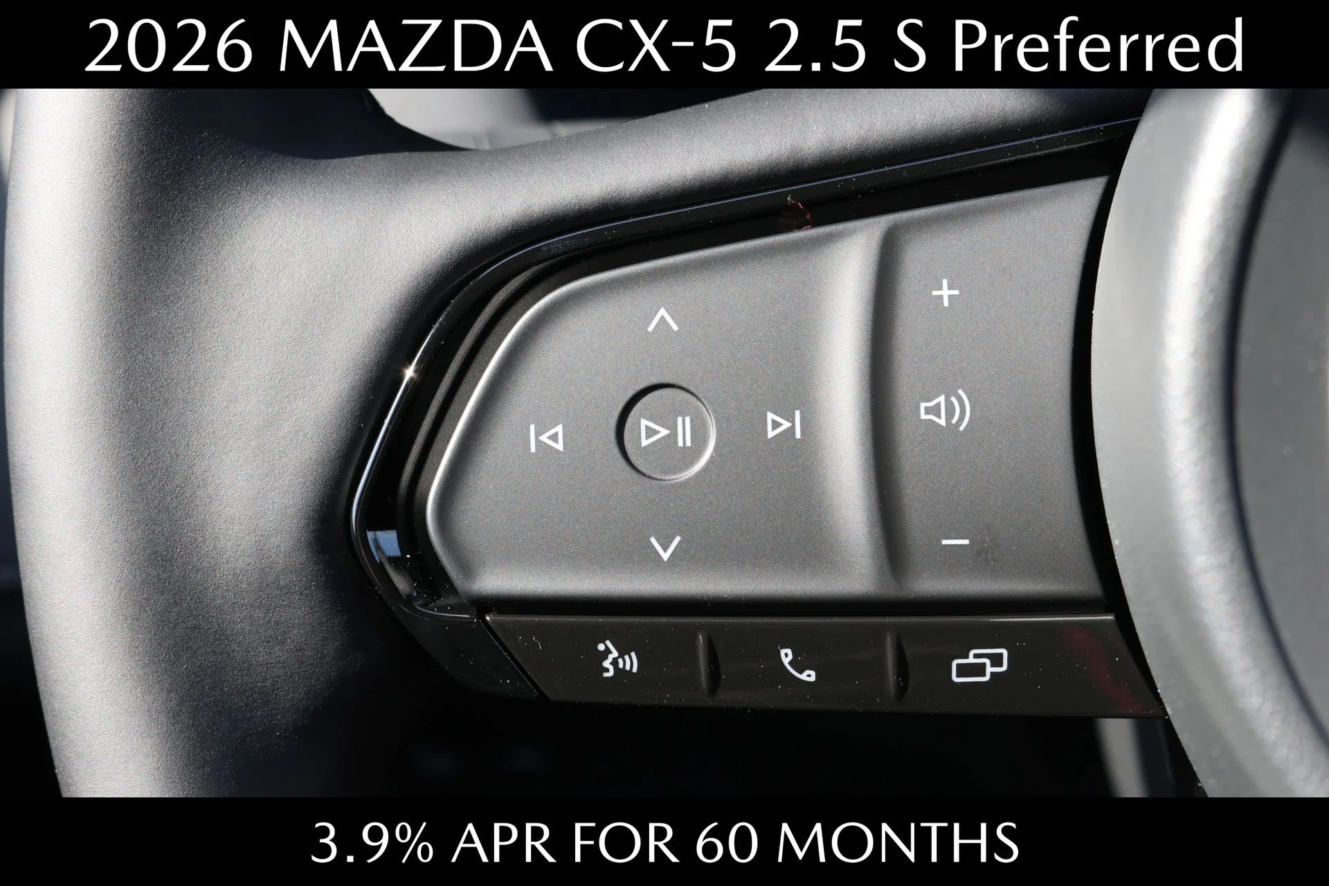 New 2026 Jet Black Mica Mazda 2.5 S Preferred AWD image 9