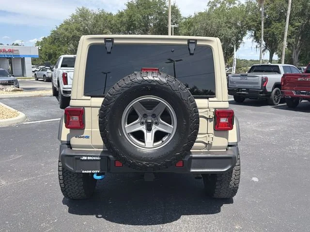 Used 2022 Beige Jeep Unlimited Rubicon 4x4 image 5