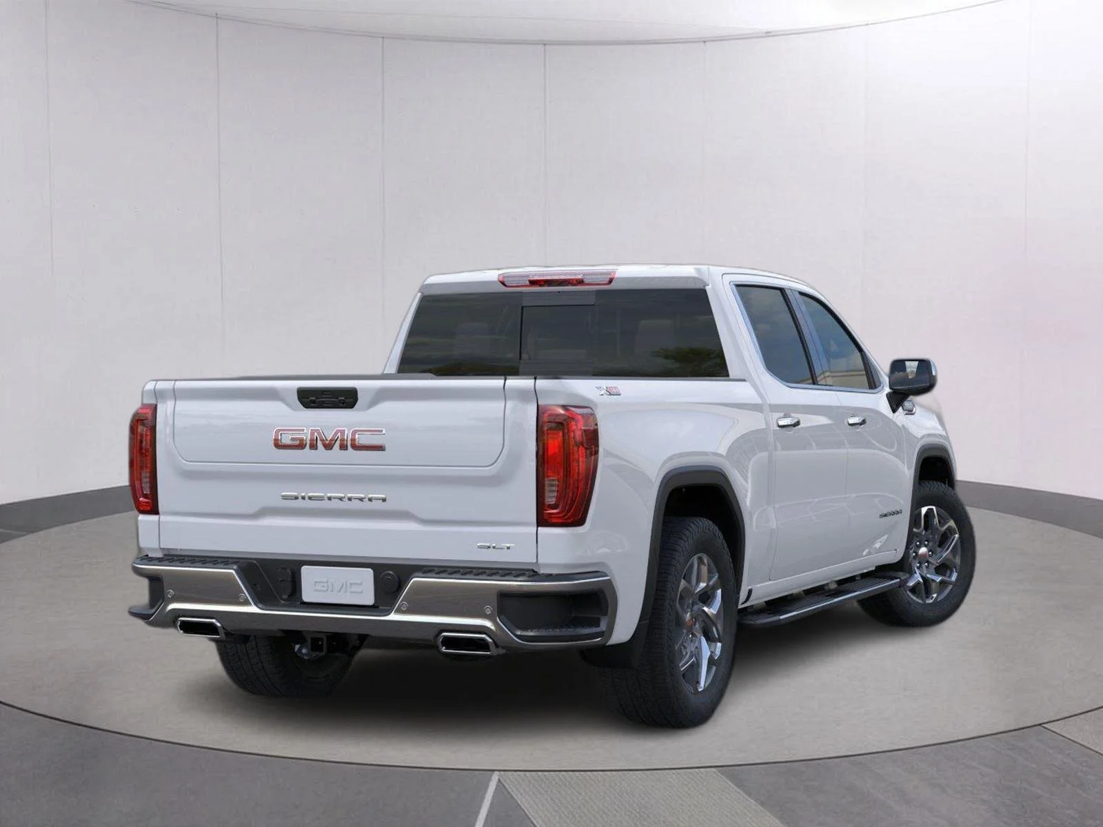 New 2026 Glacier White Tricoat GMC SLT image 4