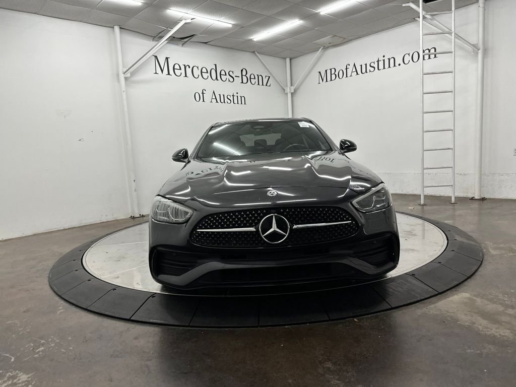 Used 2022 Black Mercedes-Benz C 300 image 2