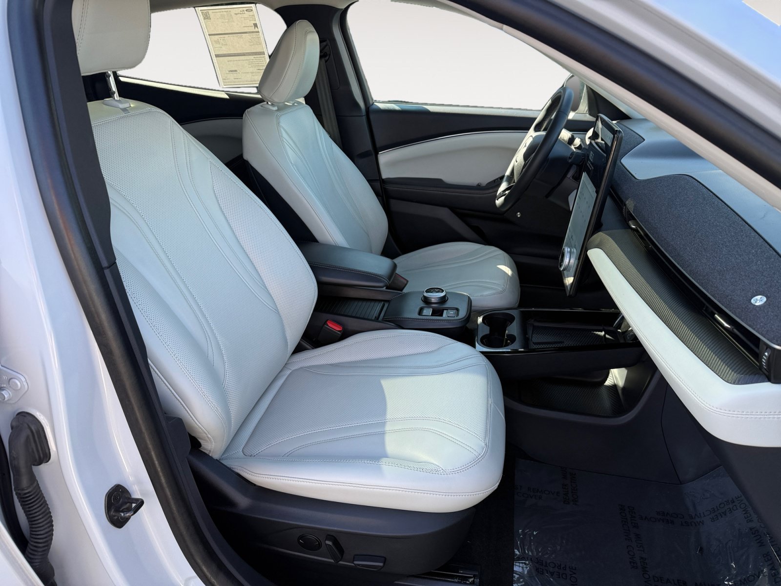 Certified Used 2023 White Metallic Ford Premium image 19