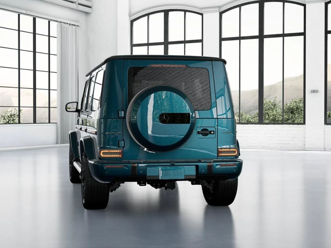 New 2027 MANUFAKTUR Sea Blue metallic Mercedes-Benz AMG® G 63 SUV image 26