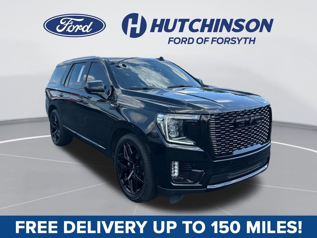 Onyx Black 2023 GMC Yukon SUV / Crossover Four-Wheel Drive 