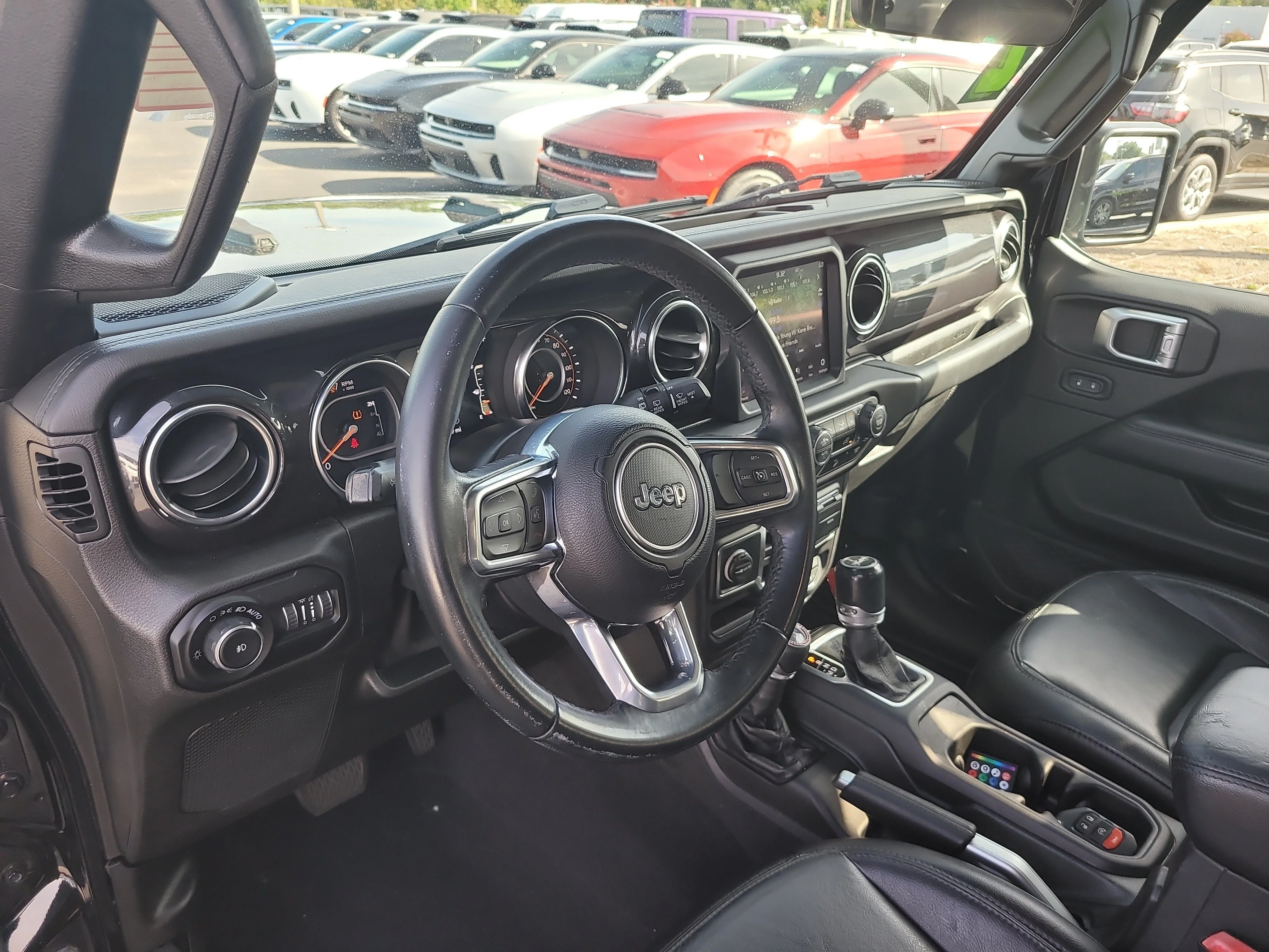 Used 2020 Black Clearcoat Jeep Sahara Altitude image 18