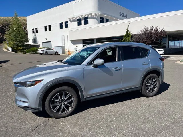 Used 2018 Sonic Silver Metallic Mazda Touring image 1