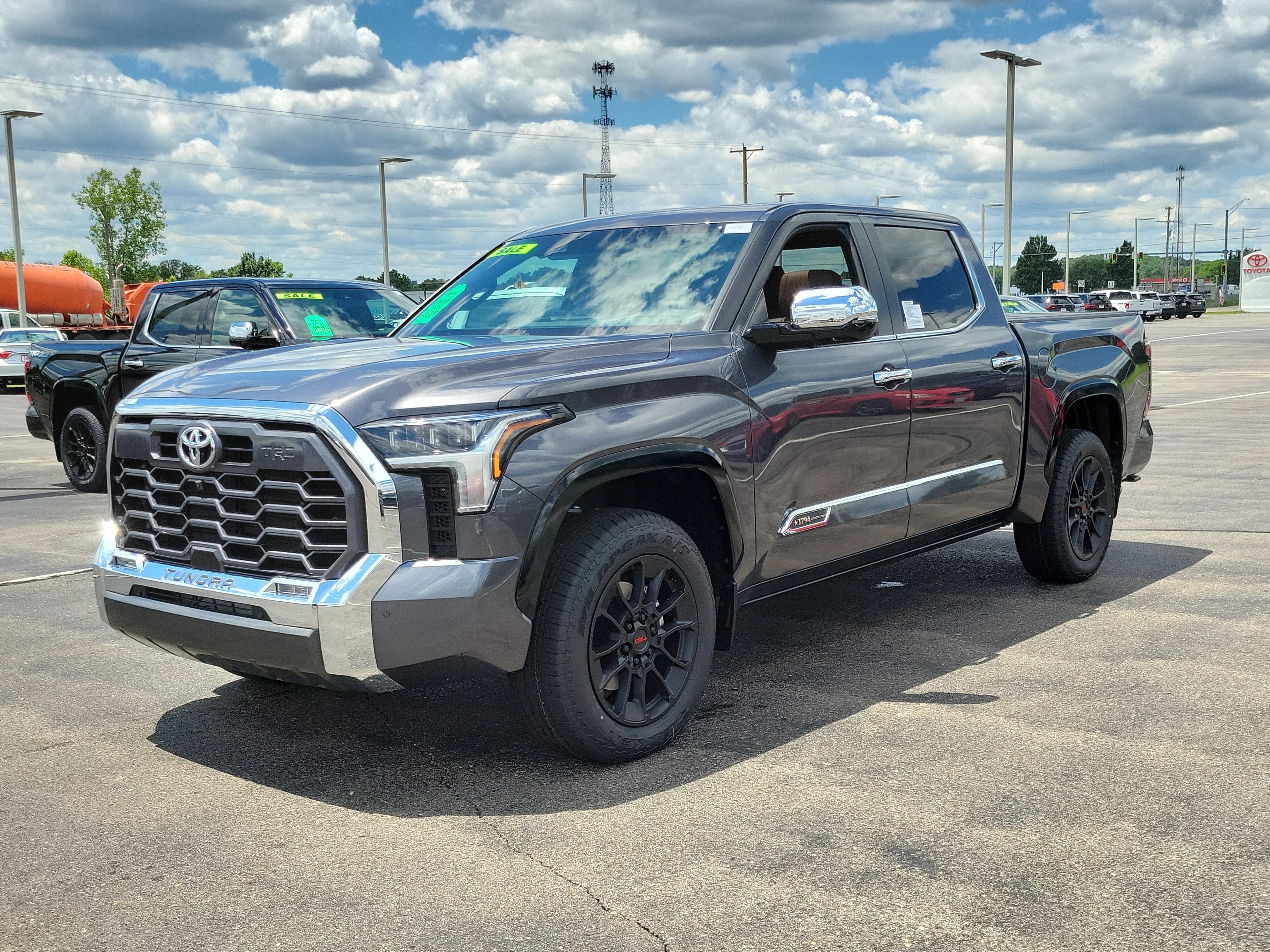New 2026 Magnetic Gray Metallic Toyota 1794 Edition CrewMax 5.5