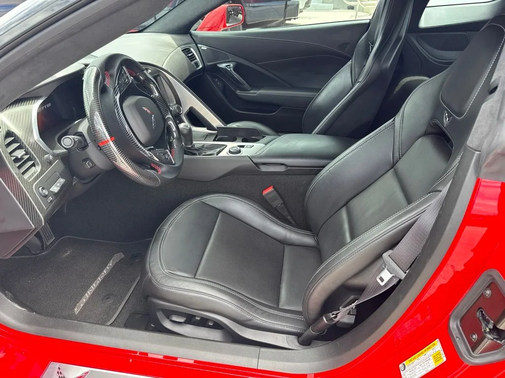 Used 2015 Torch Red Chevrolet Stingray Z51 image 8