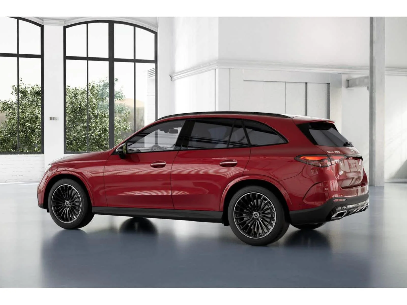 New 2026 MANUFAKTUR Patagonia Red Metallic Mercedes-Benz GLC 300 image 30