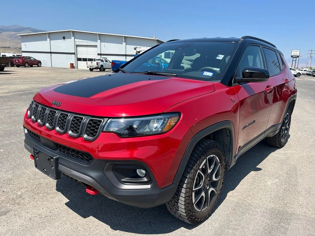 Used 2026 Red Jeep Trailhawk image 1
