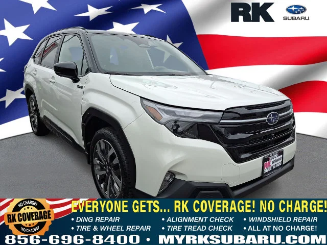 New 2026 White Subaru Touring Hybrid image 1