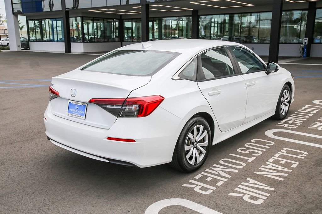 Certified Used 2022 Platinum White Pearl Honda LX image 7