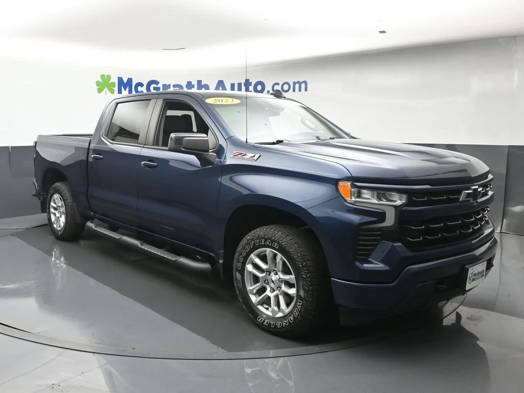 Certified Used 2023 Blue Chevrolet RST image 2