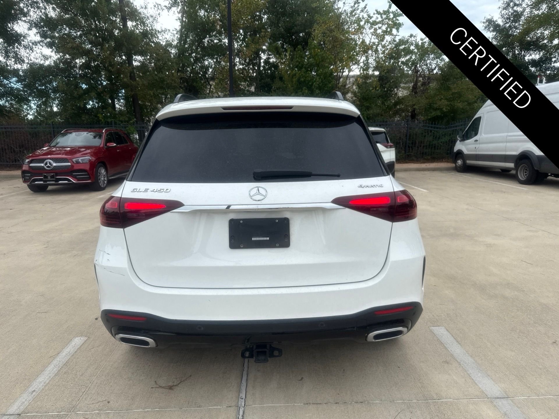 Certified Used 2024 Polar White Mercedes-Benz GLE 450 image 5