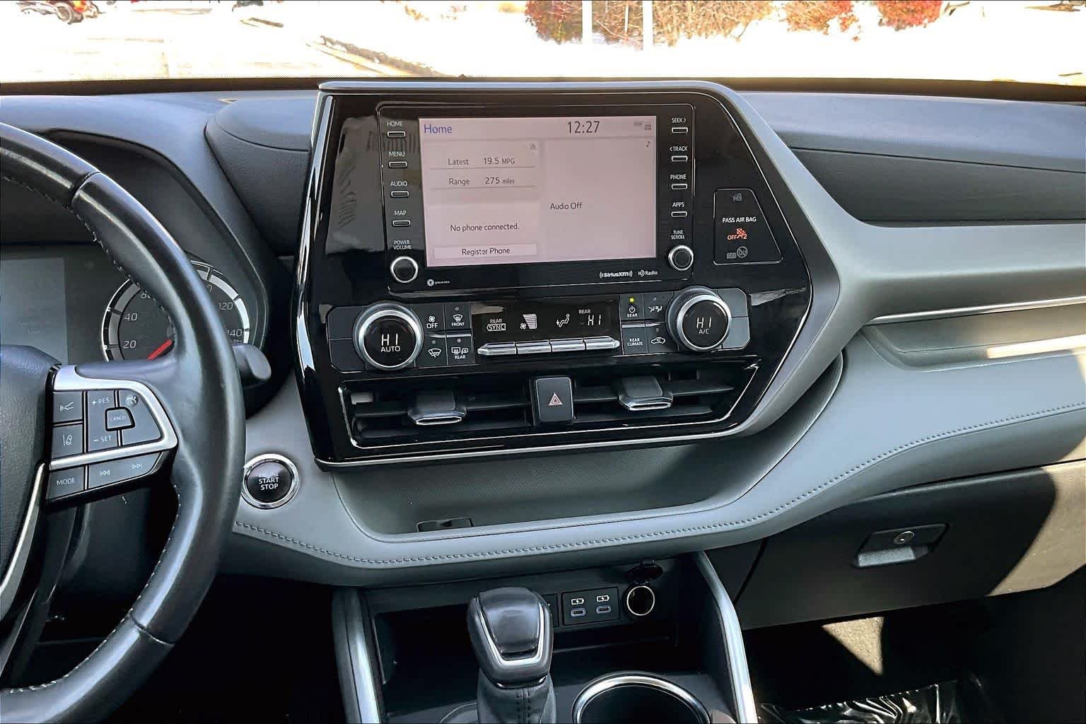 Used 2022 Midnight Black Metallic Toyota LE image 6