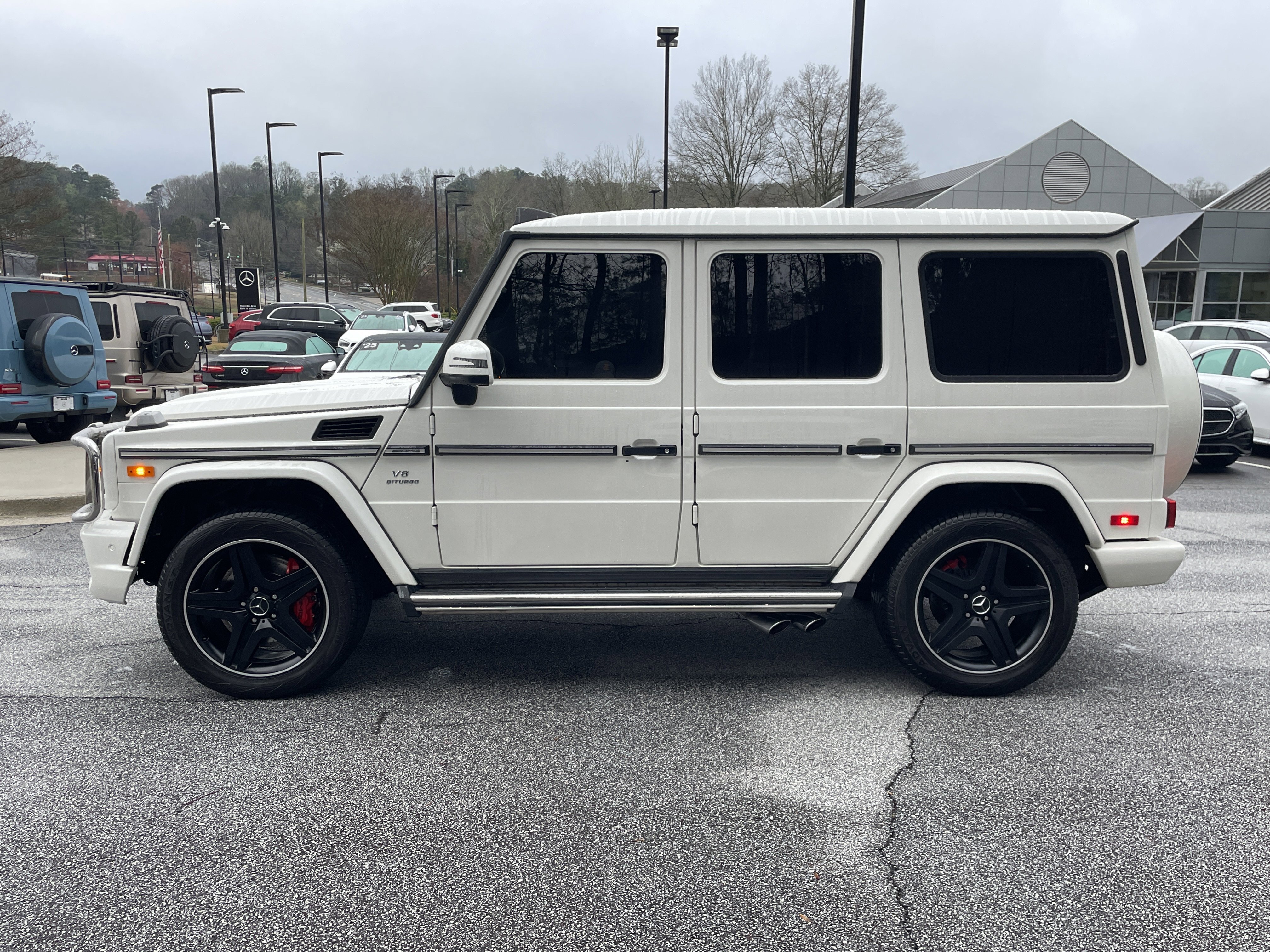 Used 2017 designo® Mystic White Metallic Mercedes-Benz AMG® G 63 4MATIC® SUV image 12