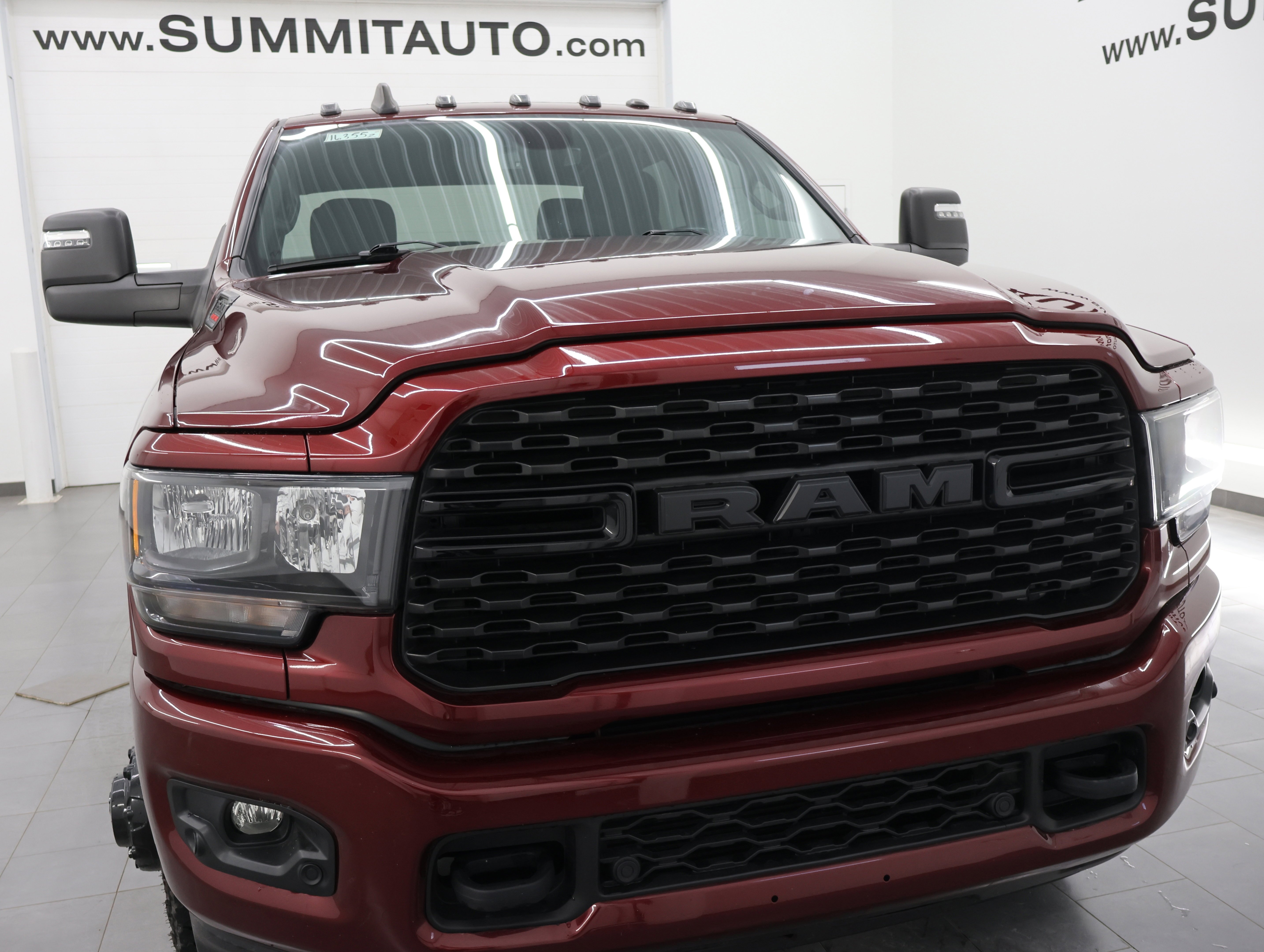 Used 2023 Delmonico Red Pearlcoat Ram 4x4 Crew Cab Big Horn DRW: CREW-LONG-DRW-BIG HORN LVL 1-NIGHT-6.7L DIESEL-NAV-4WD-1 OWNER image 20