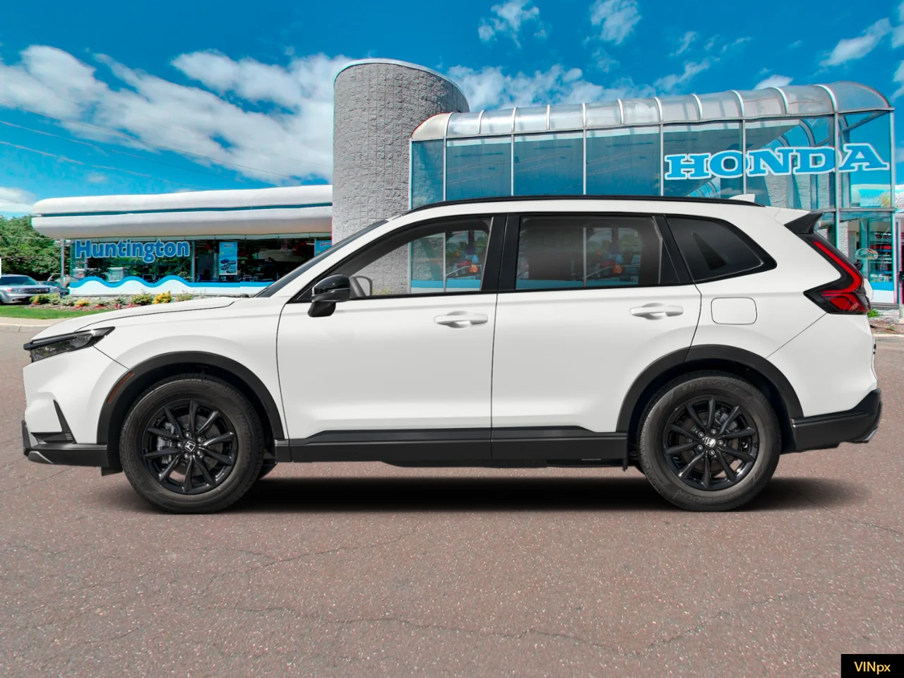 New 2026 Platinum White Pearl Honda AWD Sport image 3