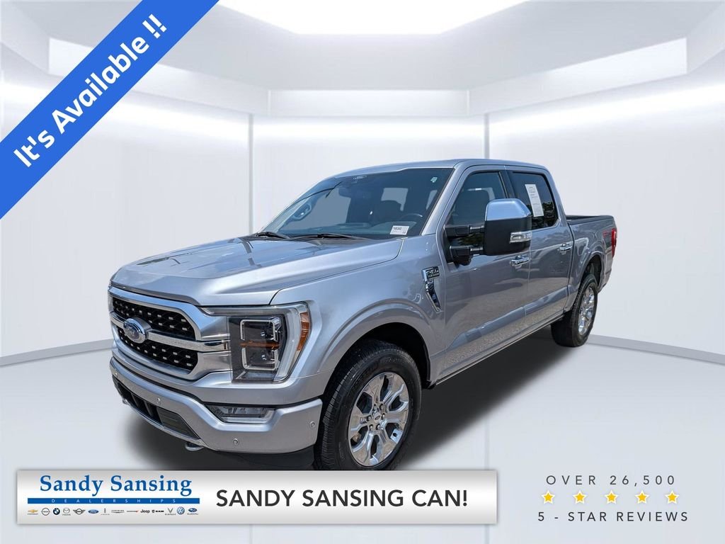 Used 2021 Silver Ford Platinum image 1