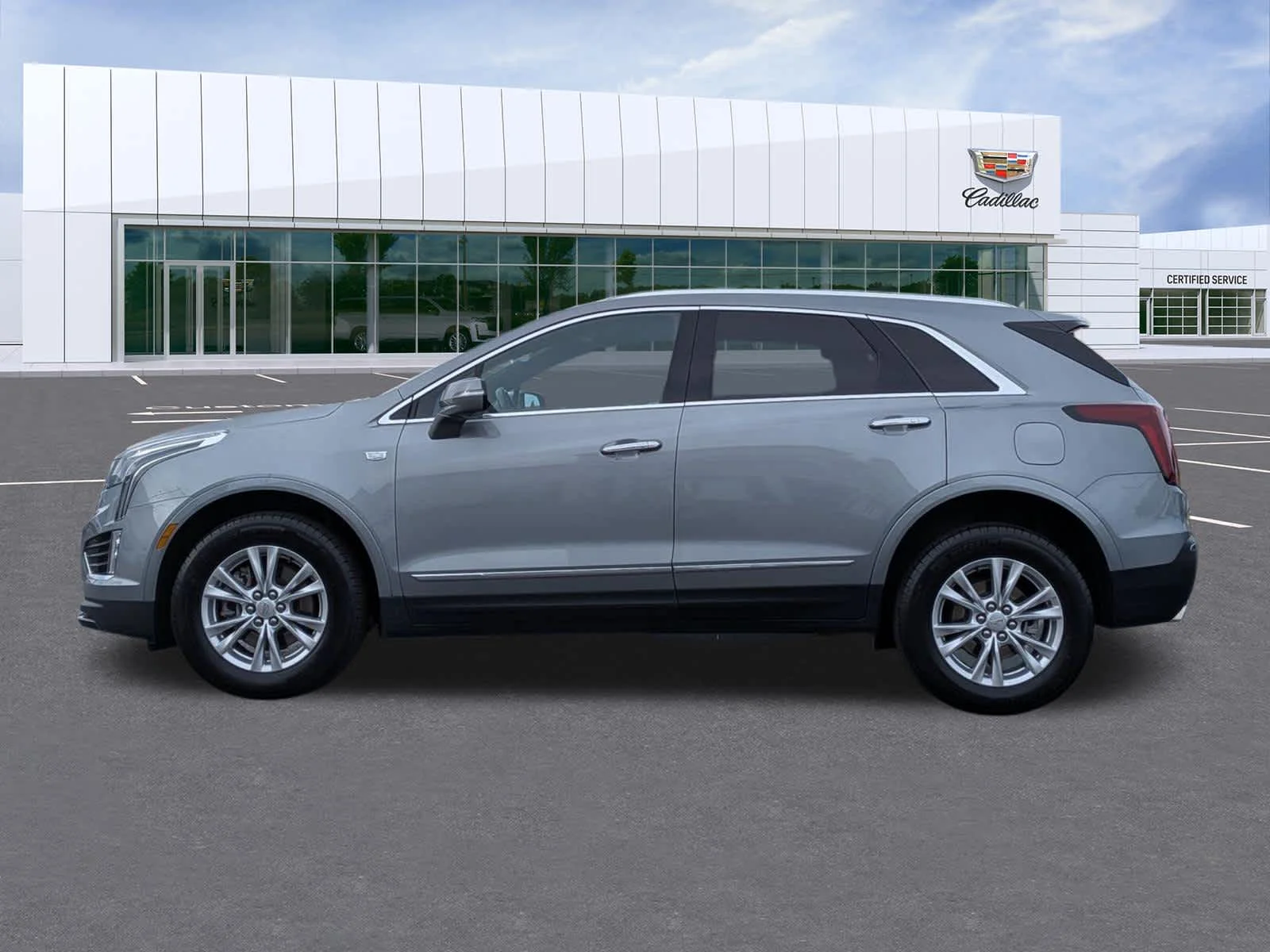Used 2023 Argent Silver Metallic Cadillac Luxury image 8