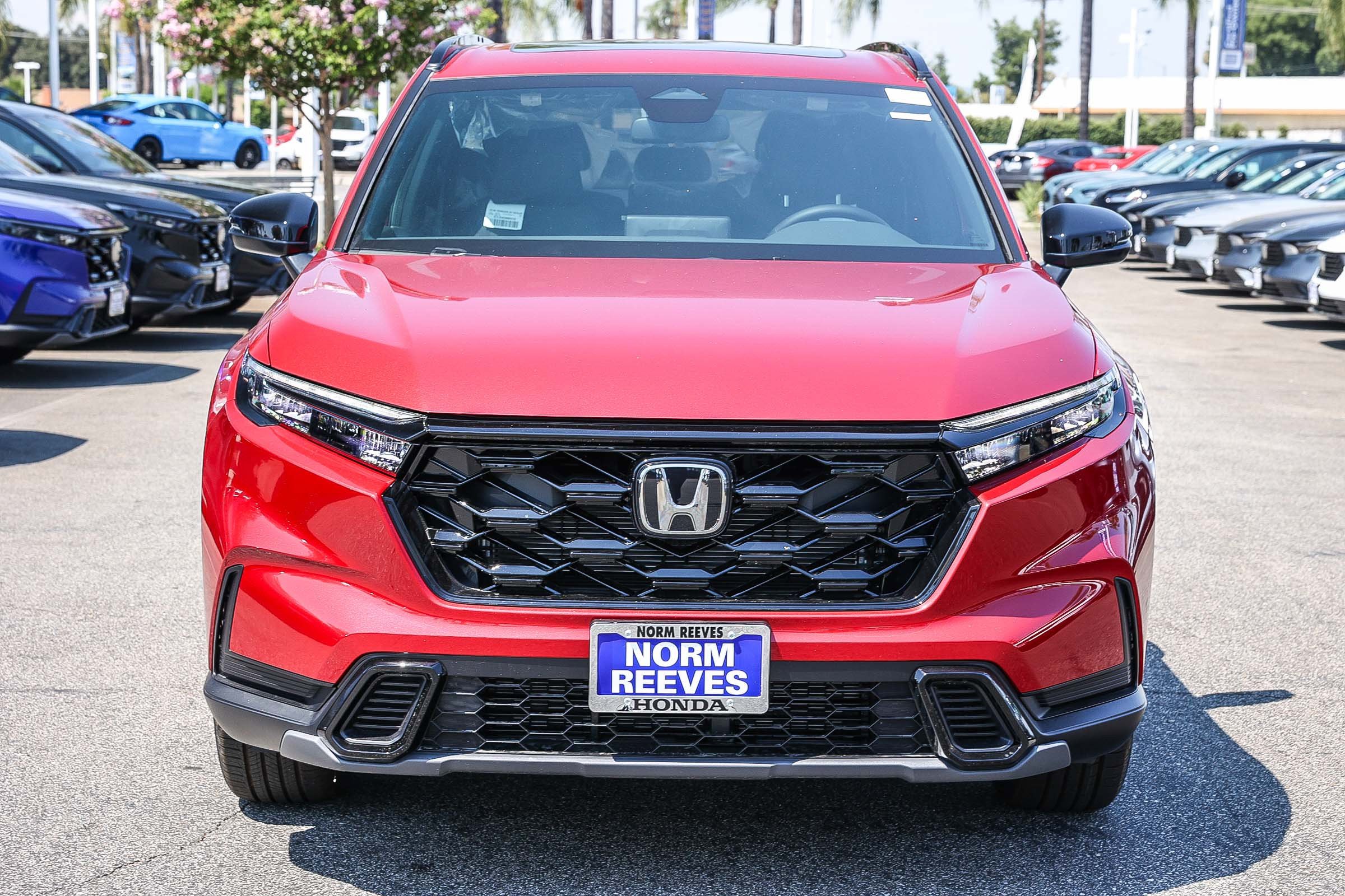 New 2027 Radiant Red Metallic Honda Sport FWD image 2