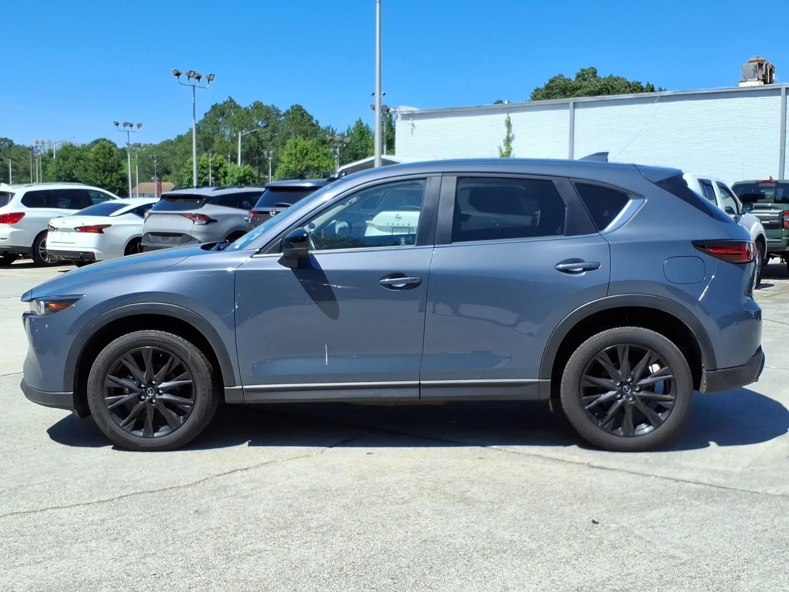 Used 2025 Polymetal Gray Metallic Mazda 2.5 S Carbon Edition image 3
