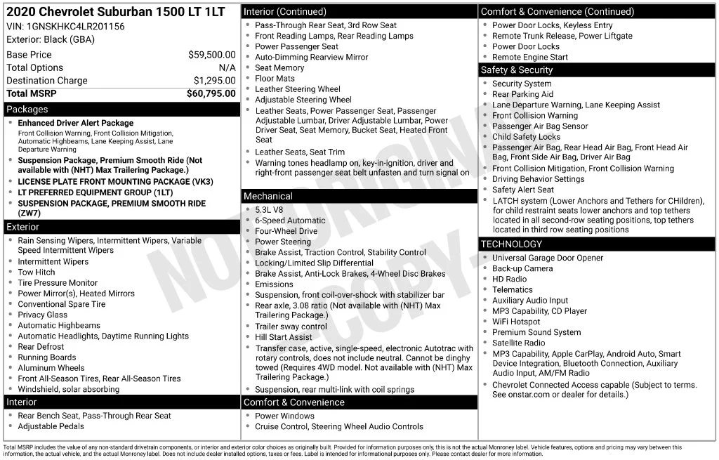 Used 2020 Black Chevrolet LT image 33