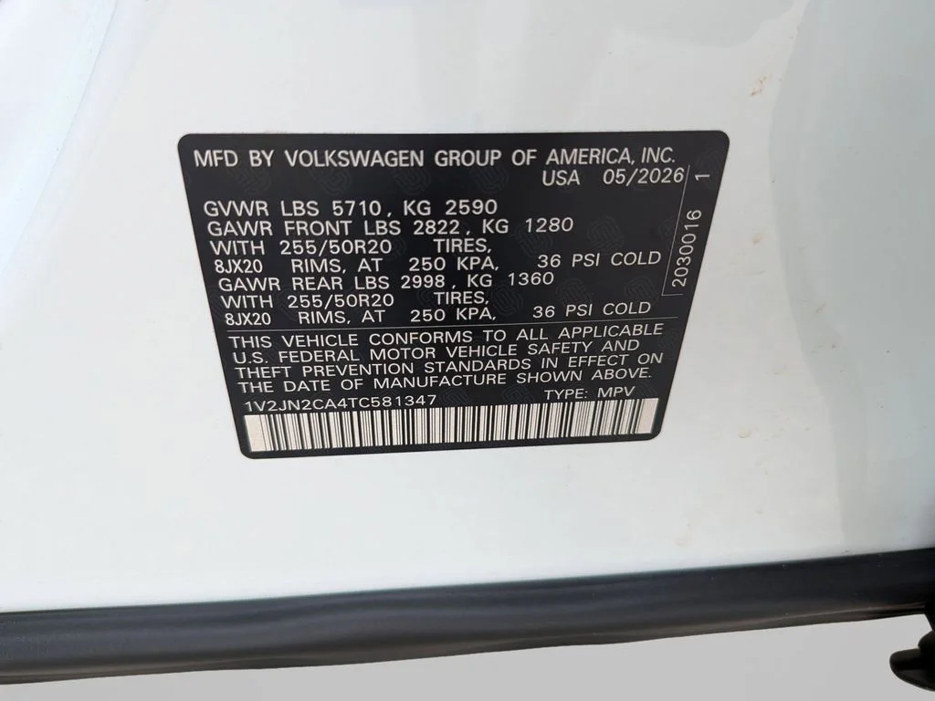 New 2026 White/off-white Volkswagen 2.0T SE w/Technology image 34