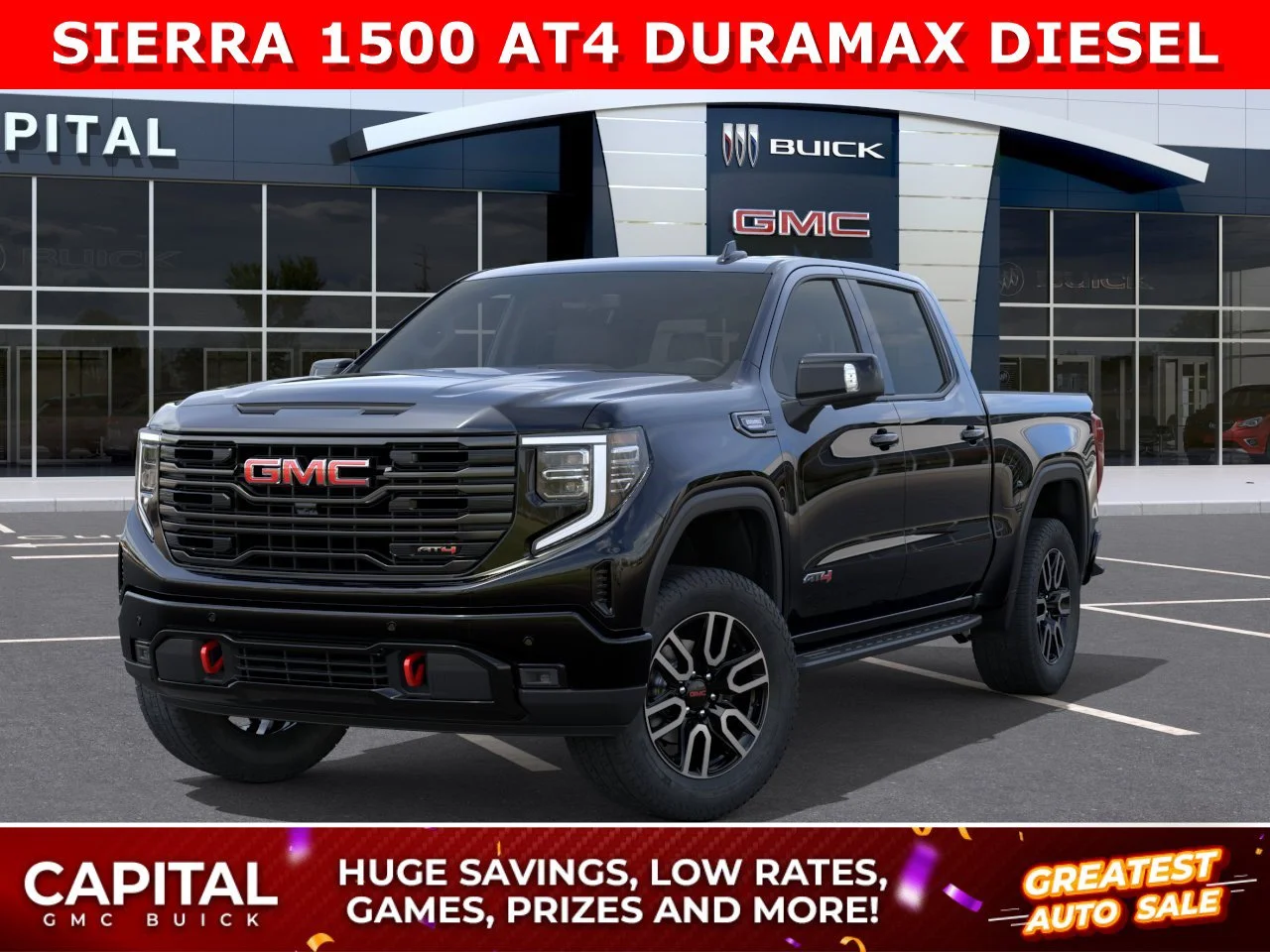 New 2026 ONYX BLACK GMC AT4 image 1